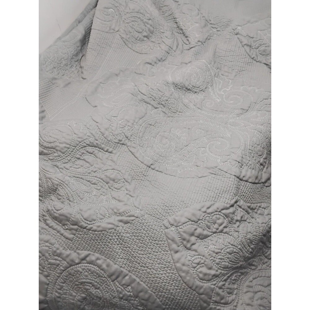 Laura Hart Queen Sea Glass Blue Comforter